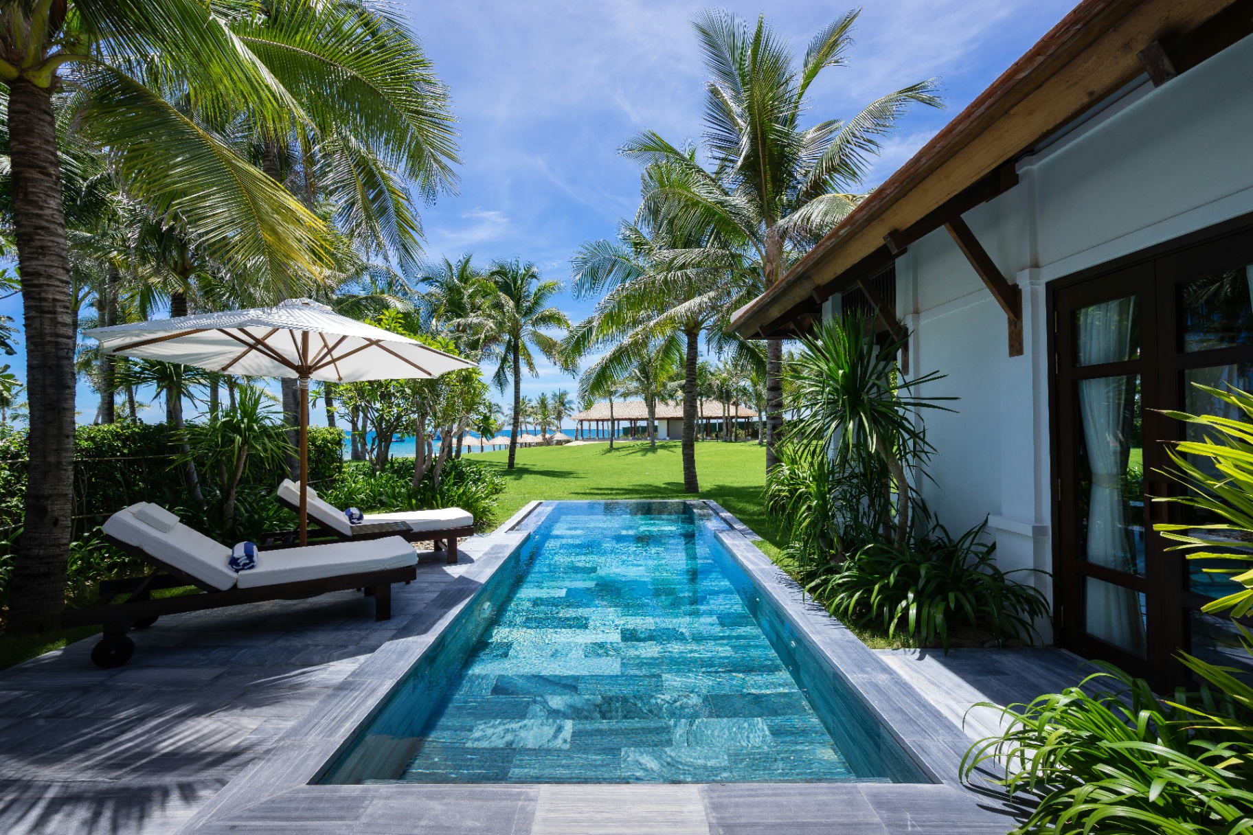 Villa avec piscine en Guadeloupe en gestion locative courte durée KeyFlow